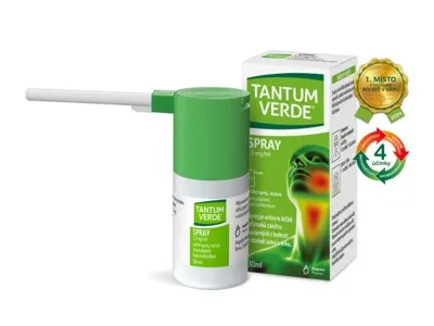 Tantum Verde sprej na bolest v krku s aplikátorem